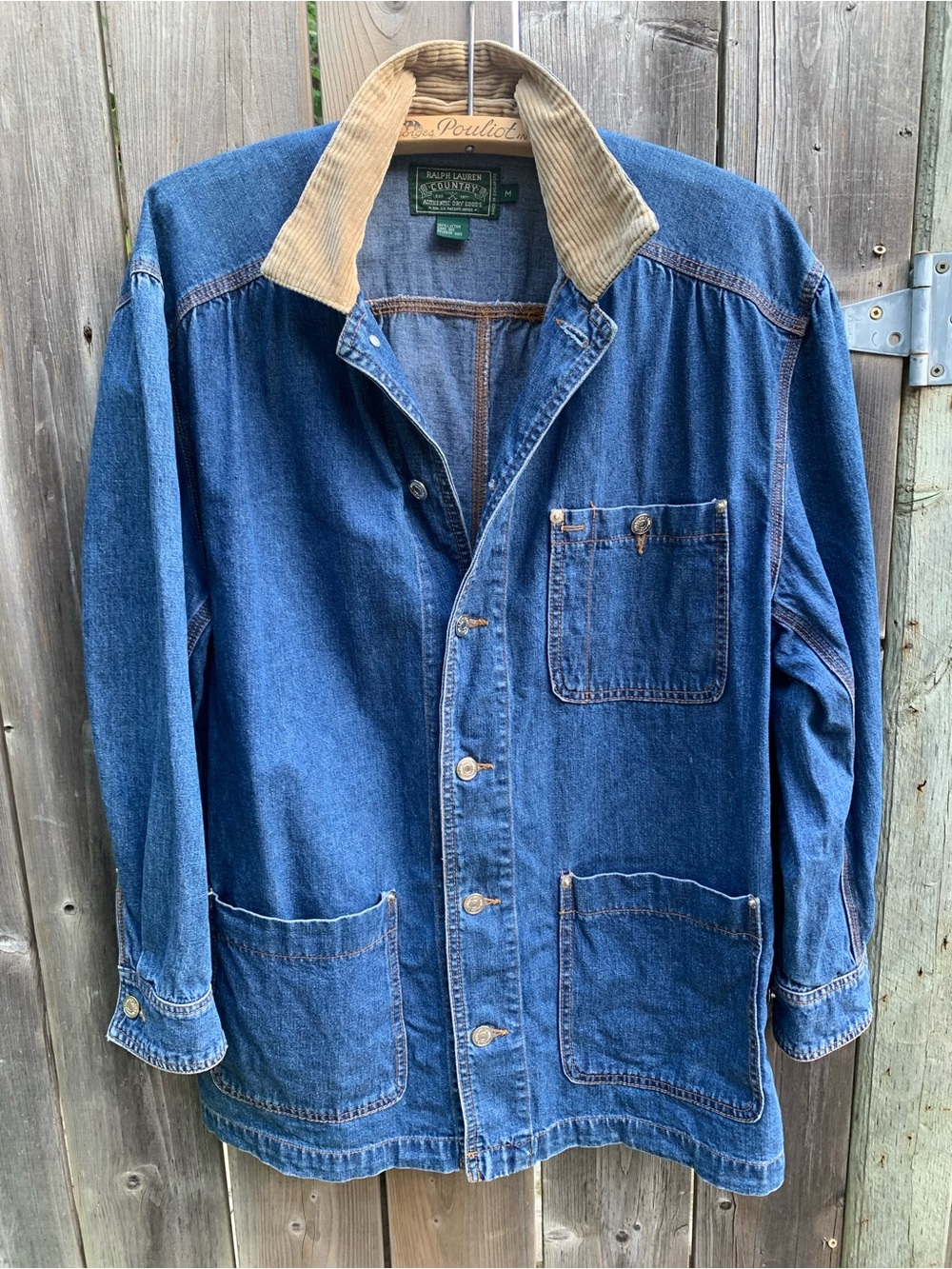Vintage Ralph Lauren country RARE! (90s) - Col Côtelé